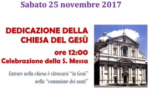 Dedicazione della Chiesa del Gesù